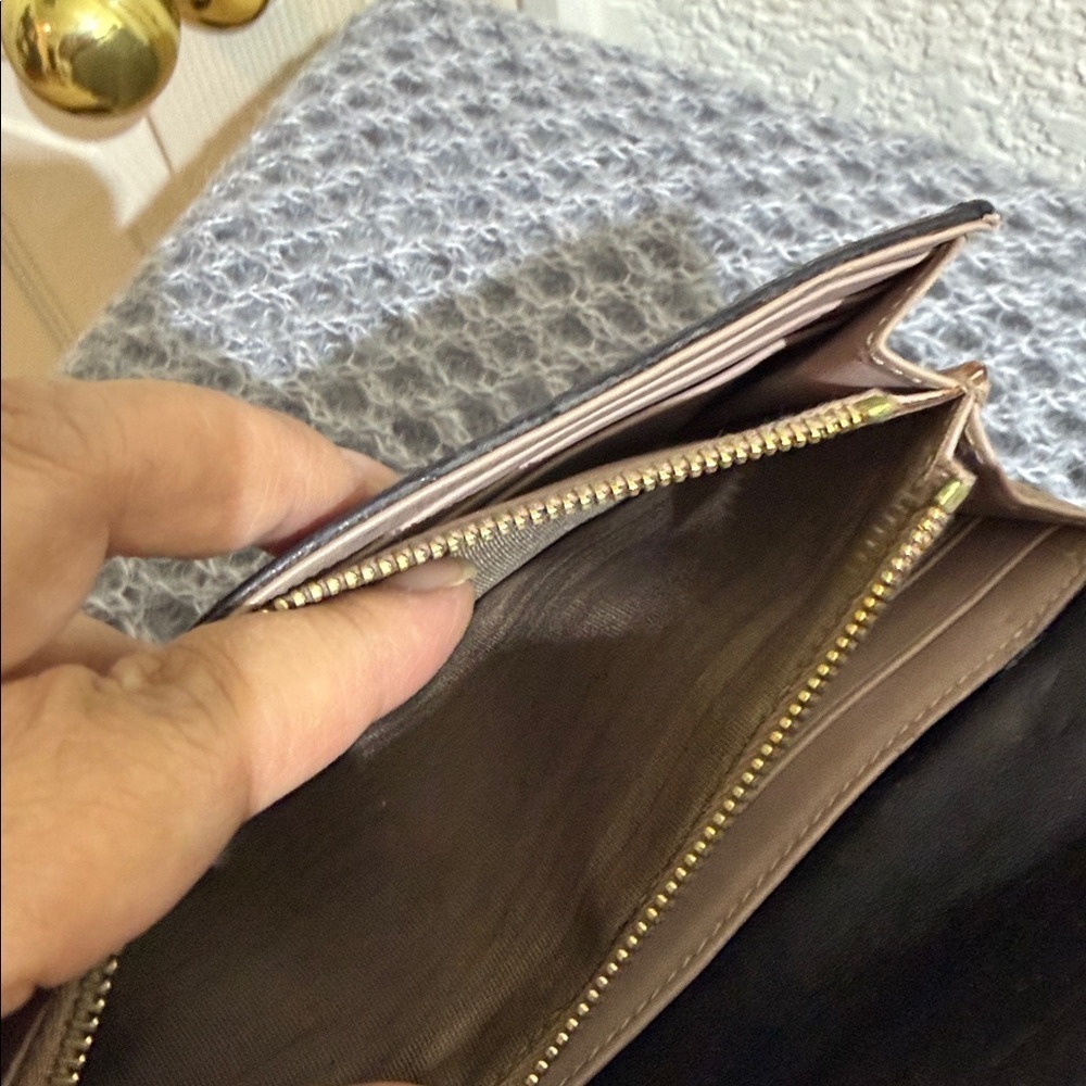 Miu Miu Black Embossed Leather Wallet - Picture 7 of 7